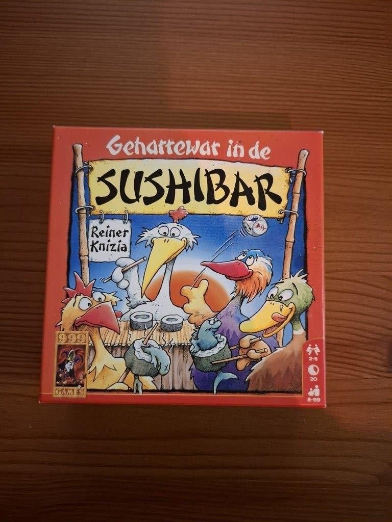 999 Games Geharrewar in de Sushibar, Vijf spelers of meer, Ophalen of Verzenden, Zo goed als nieuw, 999 Games