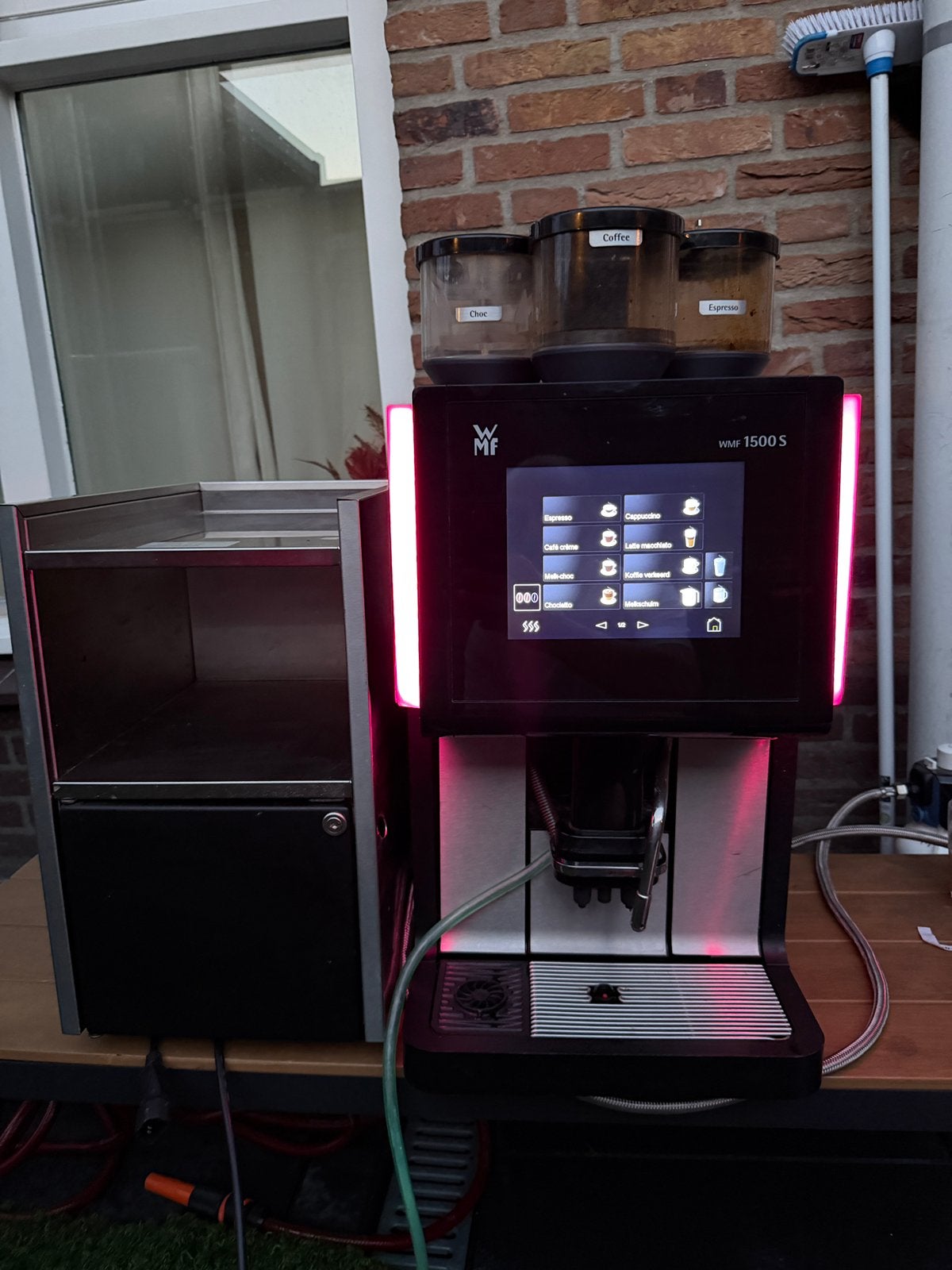 WMF 1500S professioneel koffiemachine, 10 kopjes of meer, Ophalen of Verzenden, Zo goed als nieuw, Koffiemachine