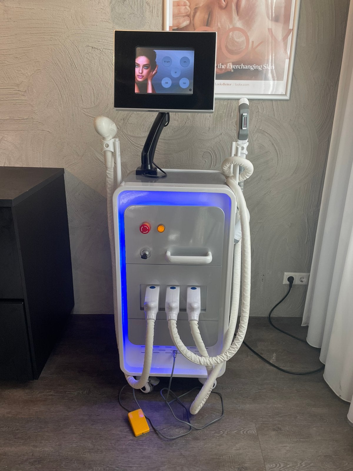 Professioneel SHR / IPL / Elight / Nd:YAG Laserapparaat, Ontharing