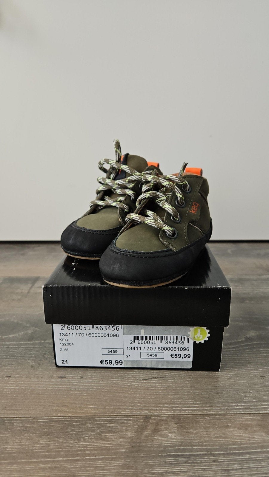 Nieuwe Keq babyschoenen maat 21, Jongen of Meisje, Keq, Schoenen, Nieuw