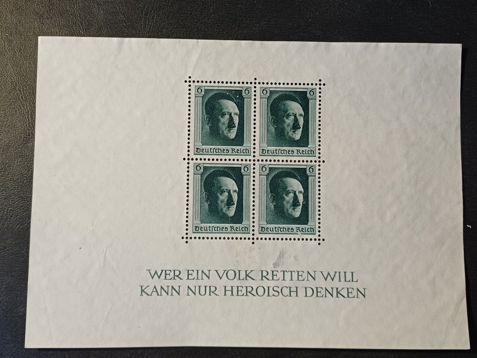 Adolf Hitler blok, Ophalen of Verzenden, Overige soorten, Duitsland