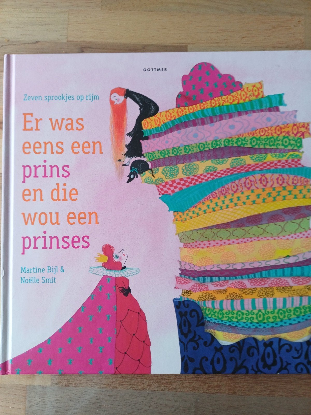 Martine Bijl - Er was eens een prins en die wou een prinses, Ophalen of Verzenden, Zo goed als nieuw, Martine Bijl, Prentenboek