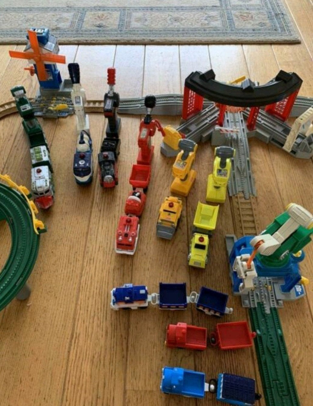 Geotrax/ Fisherprice grote treinset, incl. veel accessoires, Ophalen, Gebruikt, Afstandsbediening