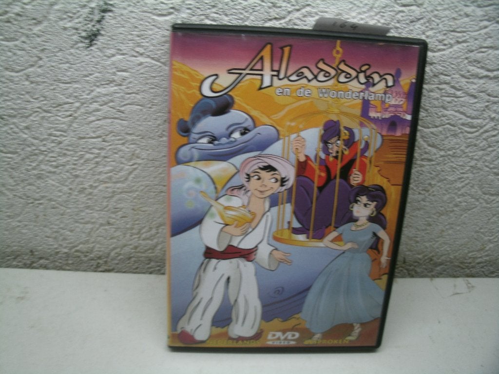 dvd 214k aladdin en de wonderlamo, Alle leeftijden, Ophalen of Verzenden, Zo goed als nieuw, Amerikaans