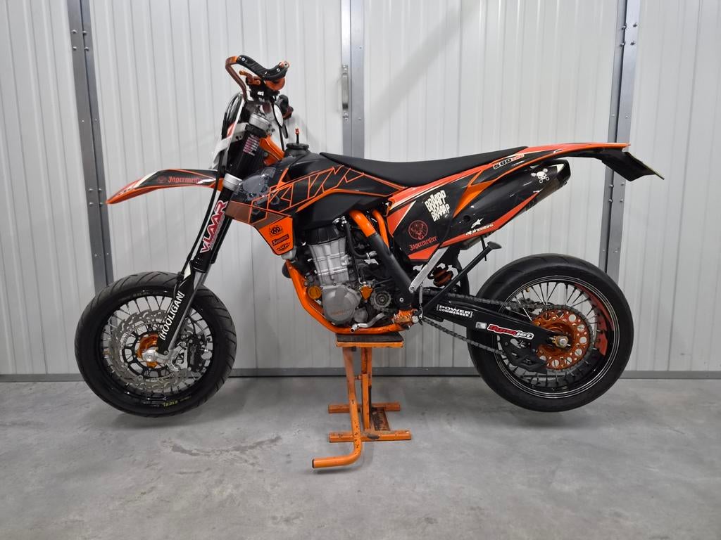KTM 500 EXC supermoto 2012, Motoren, Motoren | KTM, Particulier, Super Sport, 12 t/m 35 kW, 1 cilinder, Minimaal motorrijbewijs A1