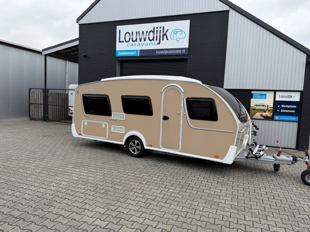 DETHLEFFS Tourist 460 DB ’15 (Mover, Hefdak), Vast bed, Rondzit, Bedrijf, Tot en met 4