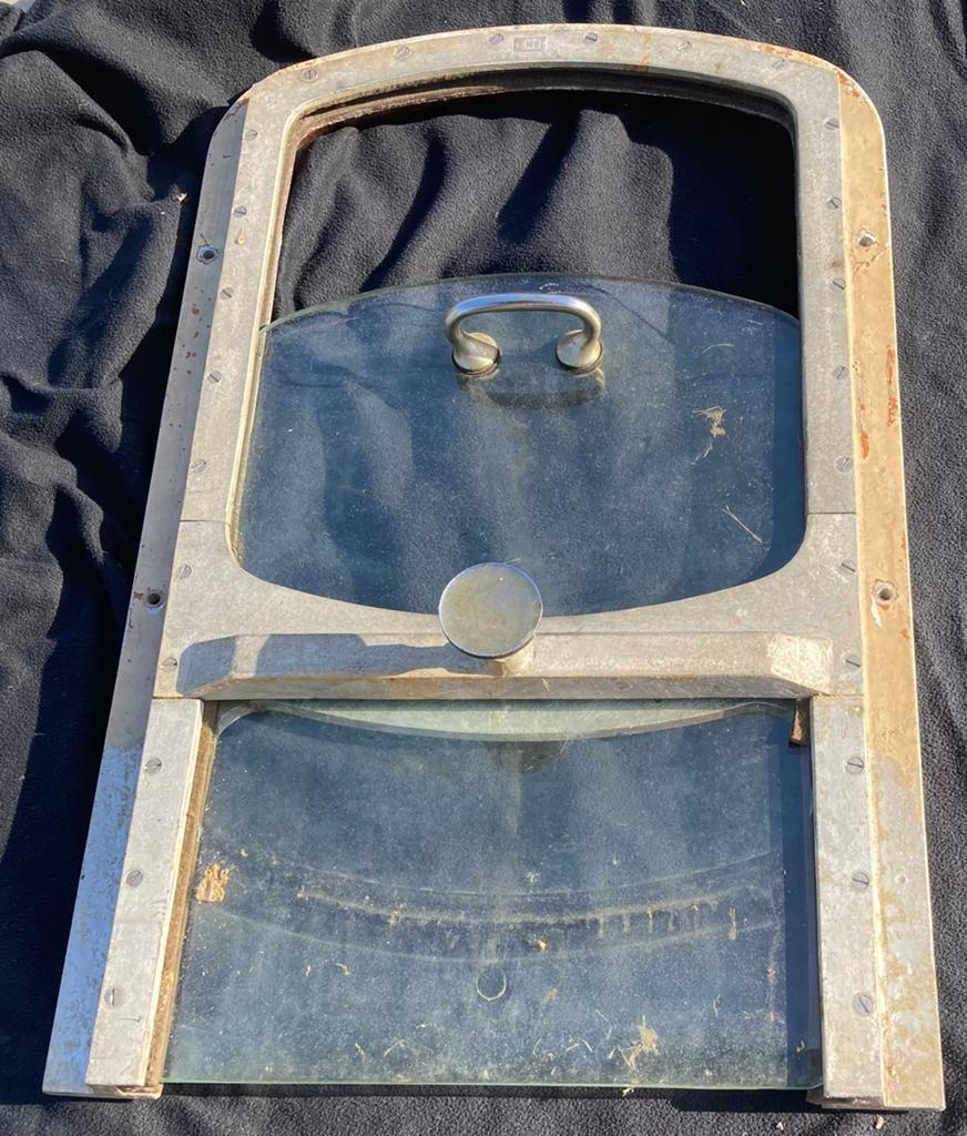 Groot Deens aluminium schuifraam voor schip, Watersport en Boten, Ophalen of Verzenden, Zeilboot of Motorboot