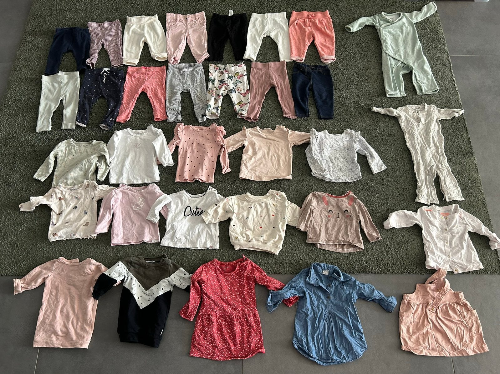 Kledingpakket maat 68, Ophalen of Verzenden, Gebruikt, Meisje