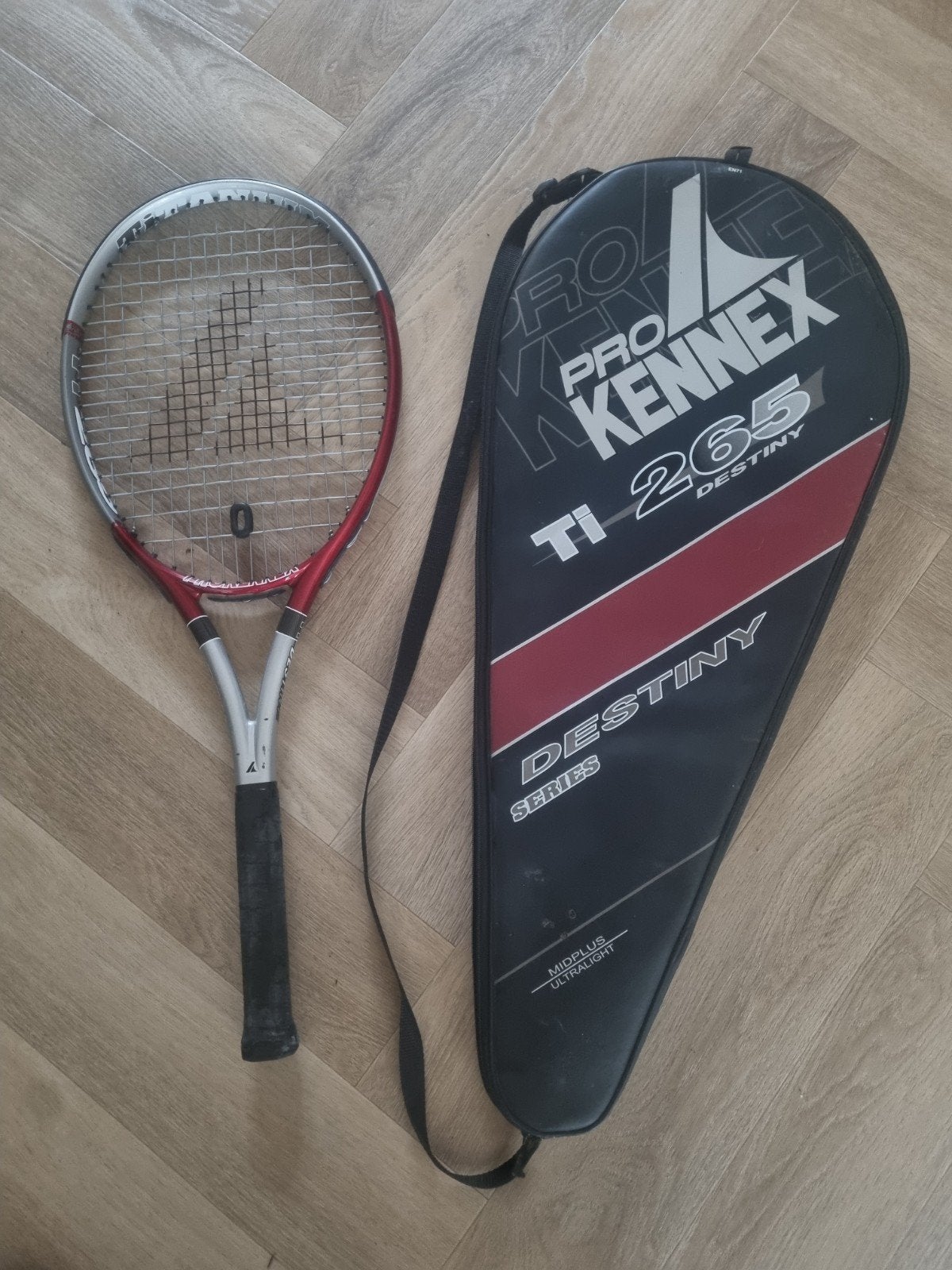 Pro Kennex Ti 265 Destiny Tennisracket met hoes, Sport en Fitness, Ophalen of Verzenden
