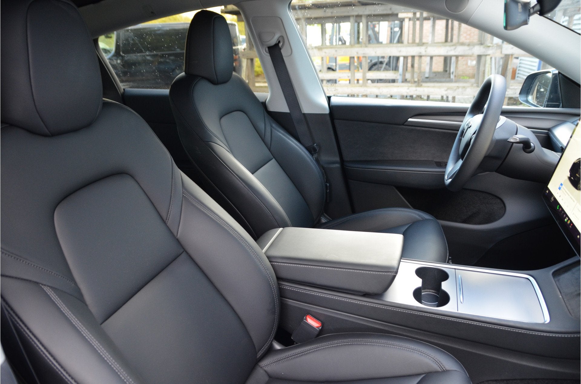 Tesla Model Y Long Range RWD 75 kWh AutoPilot4.0 (FSD 99,- p, Auto's, Automaat, Achterwielaandrijving, Zwart, Zwart
