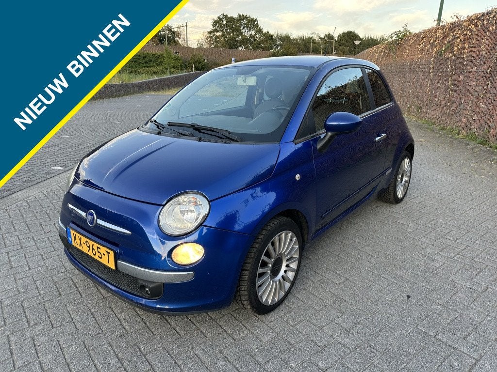 Fiat 500 1.2 Lounge (bj 2010), Auto's, Fiat, Bedrijf, Te koop, ABS, Airbags, Airconditioning, Alarm, Bluetooth, Centrale vergrendeling