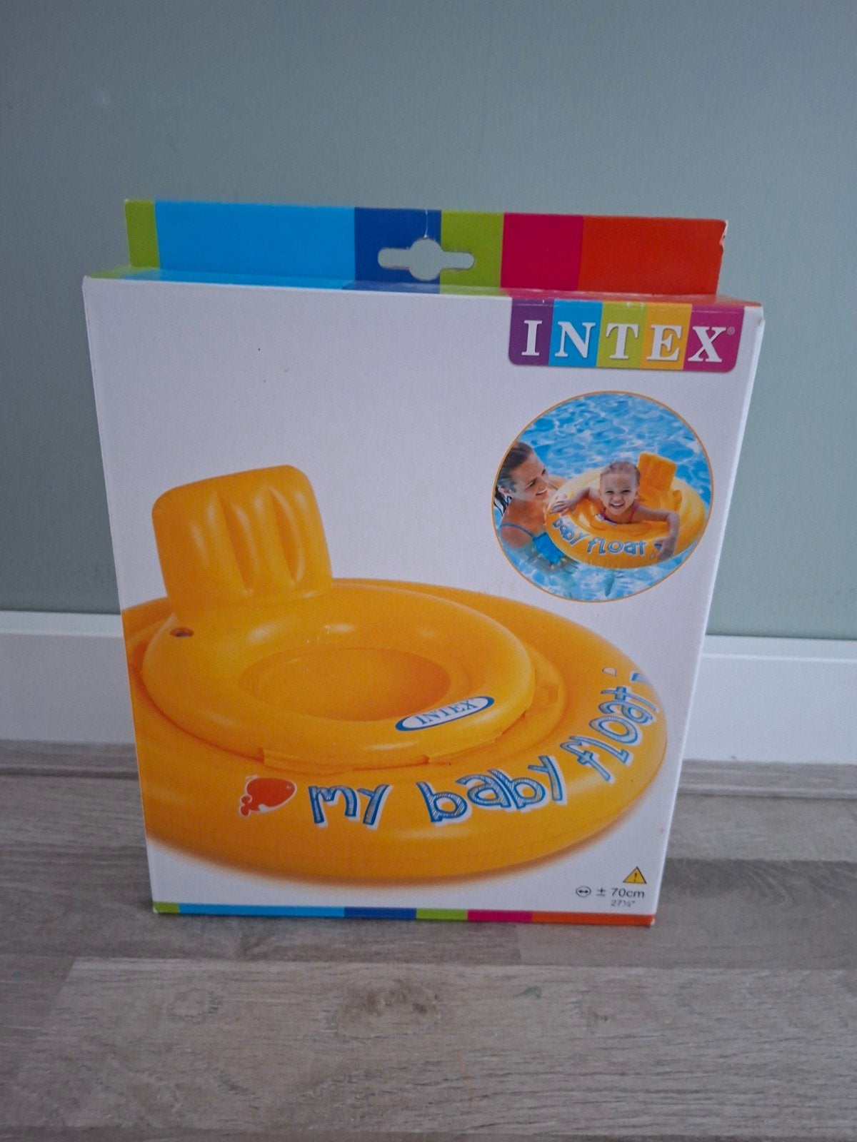 Intex My Baby Float Zwemband - Geel, Ophalen of Verzenden, Nieuw