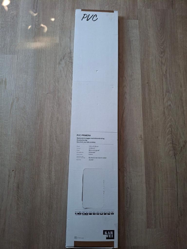 PVC Primera Vloerdelen - Karwei, Ophalen, Nieuw, Minder dan 10 m², Vinyl