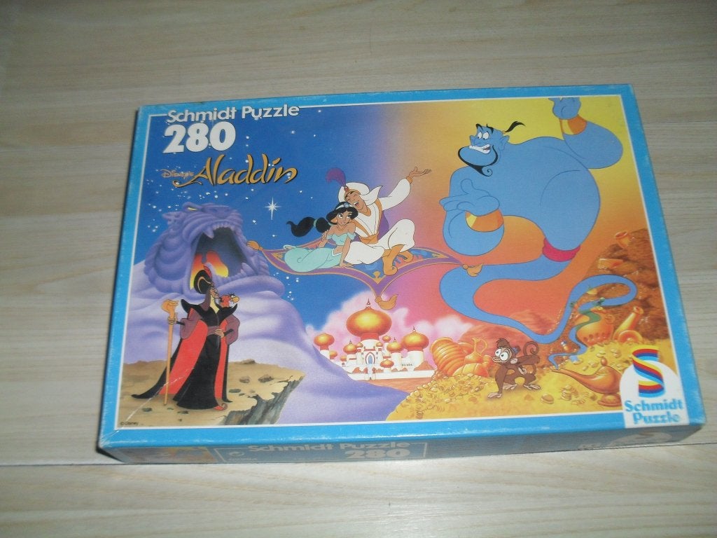 Aladdin puzzle 280 stukjes, Ophalen, Minder dan 500 stukjes, Gebruikt, Legpuzzel