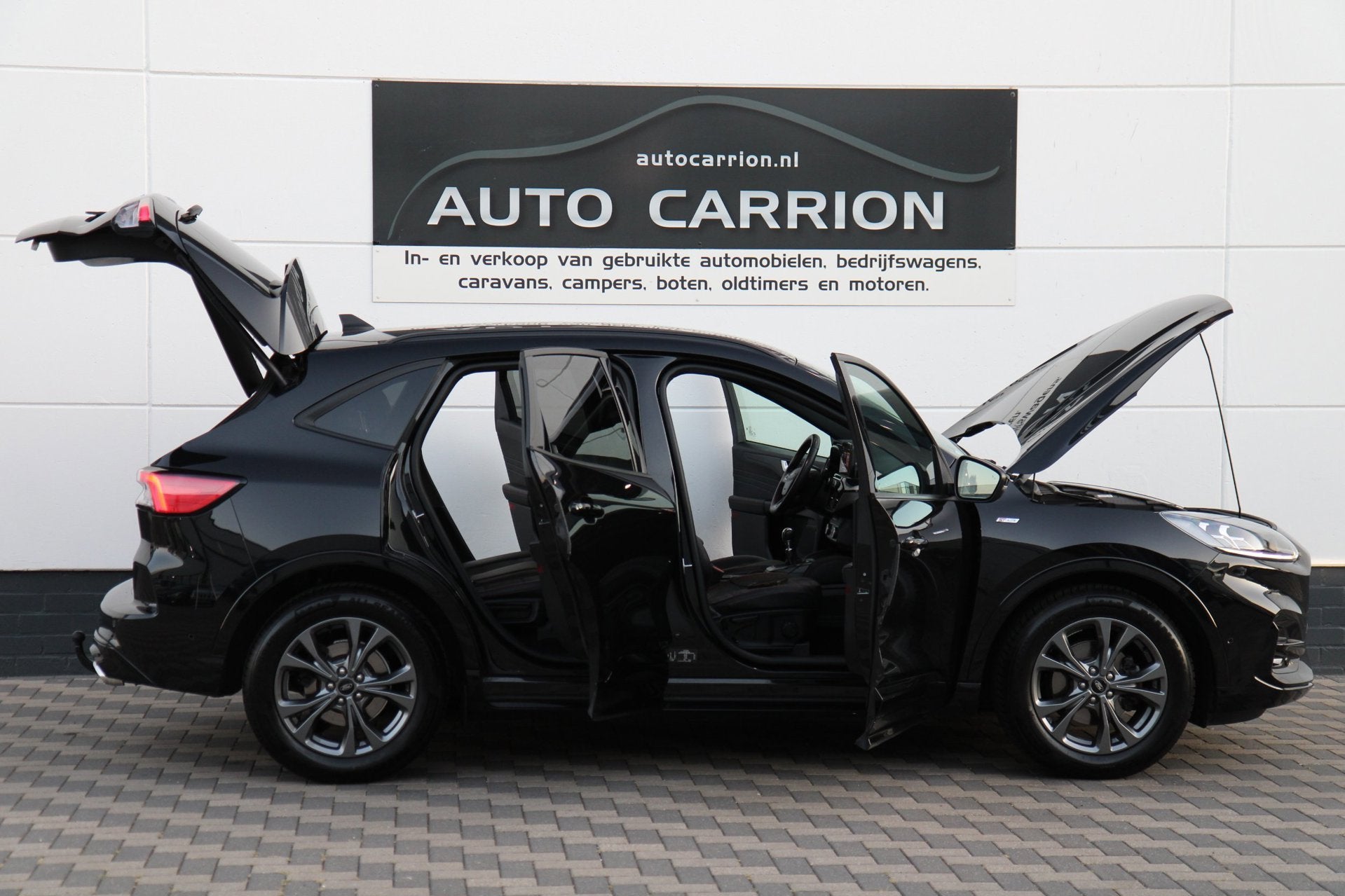 Ford KUGA 1.5 EcoBoost ST-Line LED Carplay 360 Trekhaak !, Auto's, Voorwielaandrijving, 15 km/l, 150 pk, Alcantara