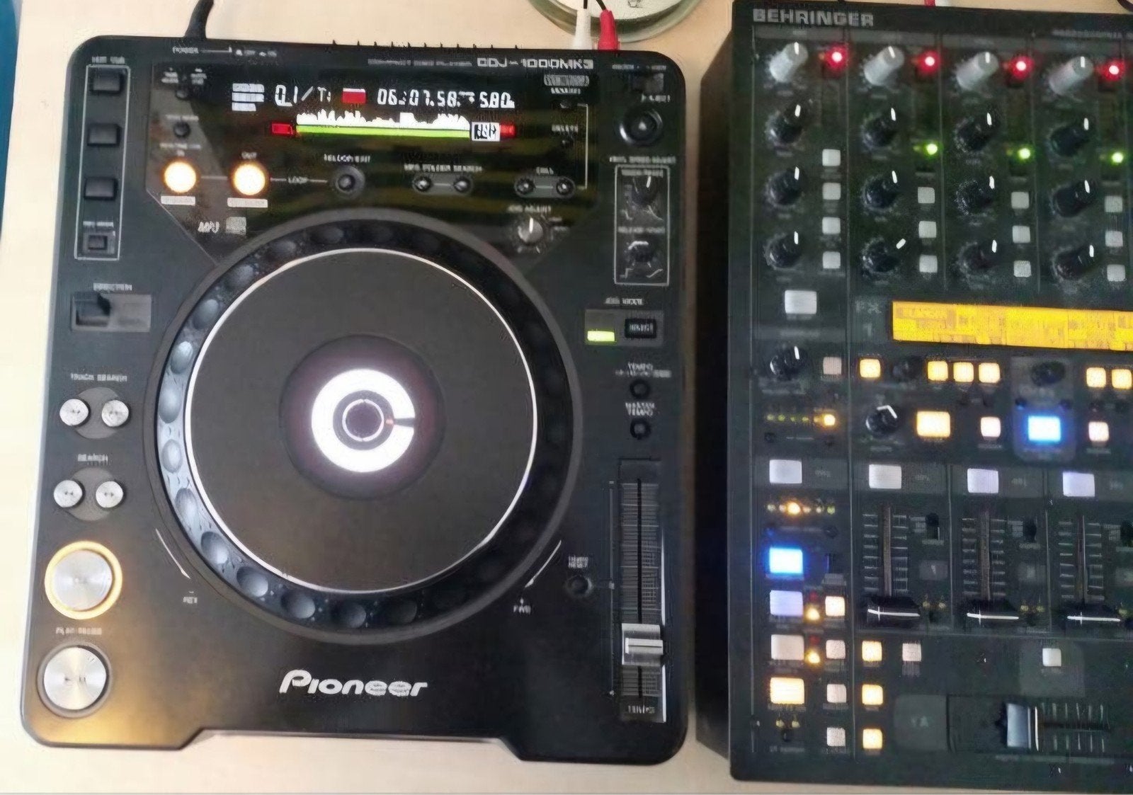 Dj set compleet Pioneer cdj 1000 mk3, Muziek en Instrumenten, Dj-sets en Draaitafels, Ophalen of Verzenden, Gebruikt, Pioneer