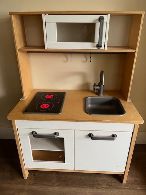 Kinderkeuken, Kinderen en Baby's, Speelgoed | Speelkeukens, Ophalen, Zo goed als nieuw, Hout, Speelkeuken