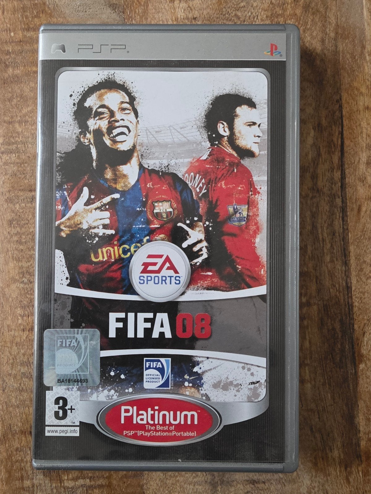 FIFA 08 PSP Platinum Edition - PlayStation P, Spelcomputers en Games, Ophalen, Gebruikt, 1 speler, Vanaf 3 jaar