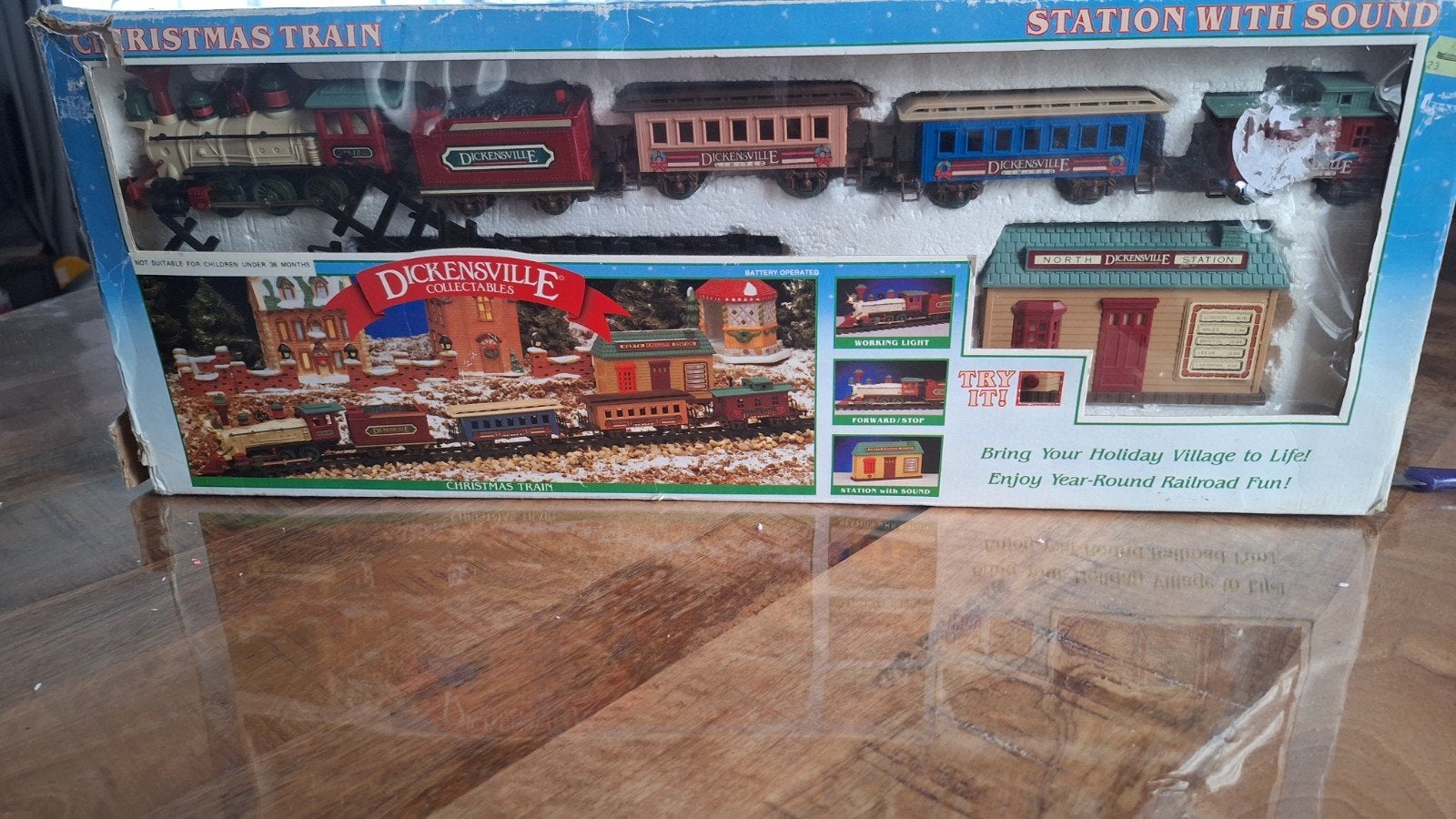 dickensville christmas train opknapper, Ophalen of Verzenden