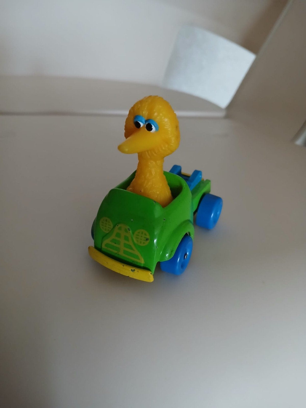 SESAMSTRAAT BIGBIRD IN AUTO METAAL, Ophalen of Verzenden, Gebruikt