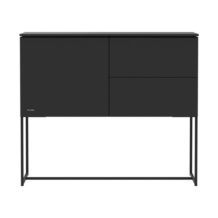 Kidsmill Modular zwarte commode - SNEL WEG!, Kinderen en Baby's, Kinderkamer | Commodes en Kasten, Ophalen, Gebruikt, 50 tot 70 cm