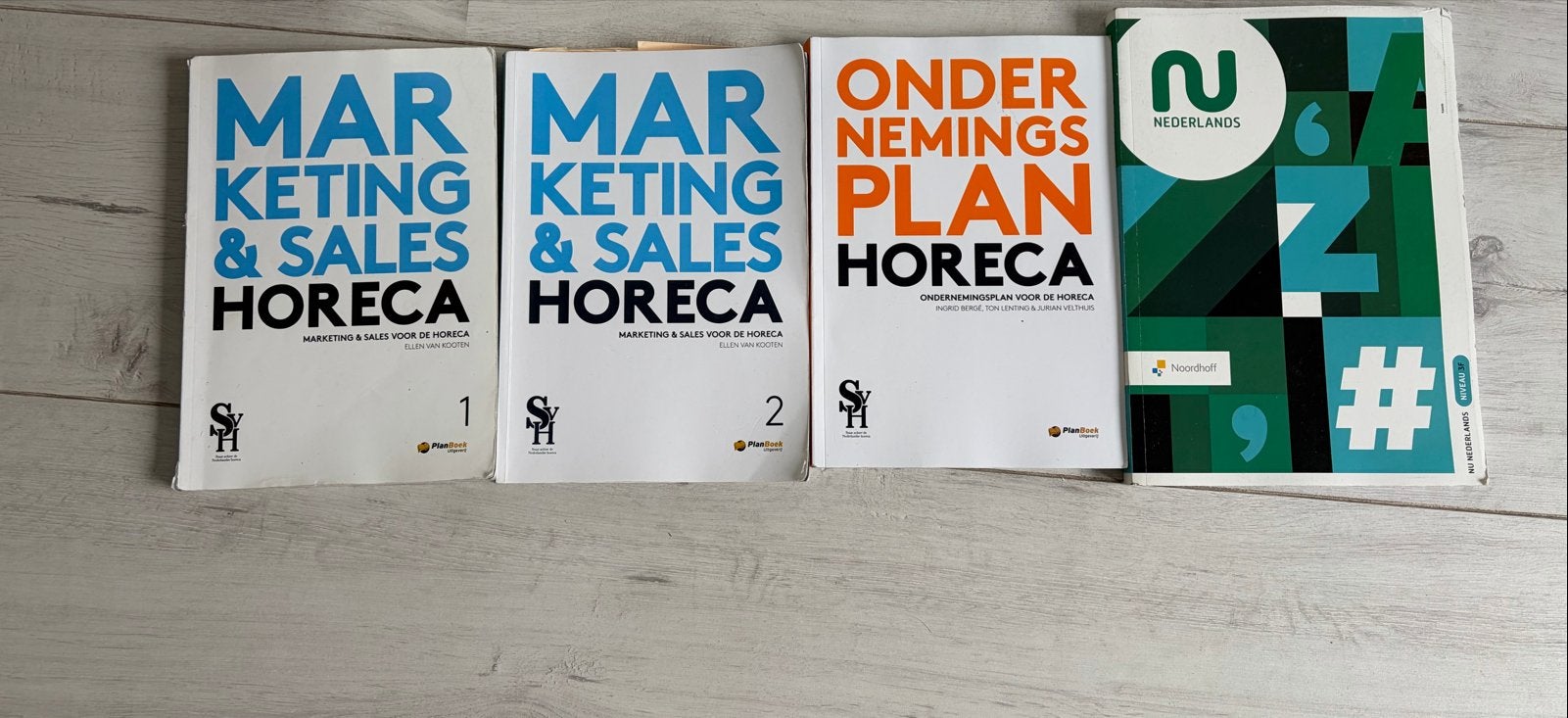 Boeken Middelbare Hotelschool: Marketing, Ondernemingsplan,, Ophalen of Verzenden, Gelezen, MBO