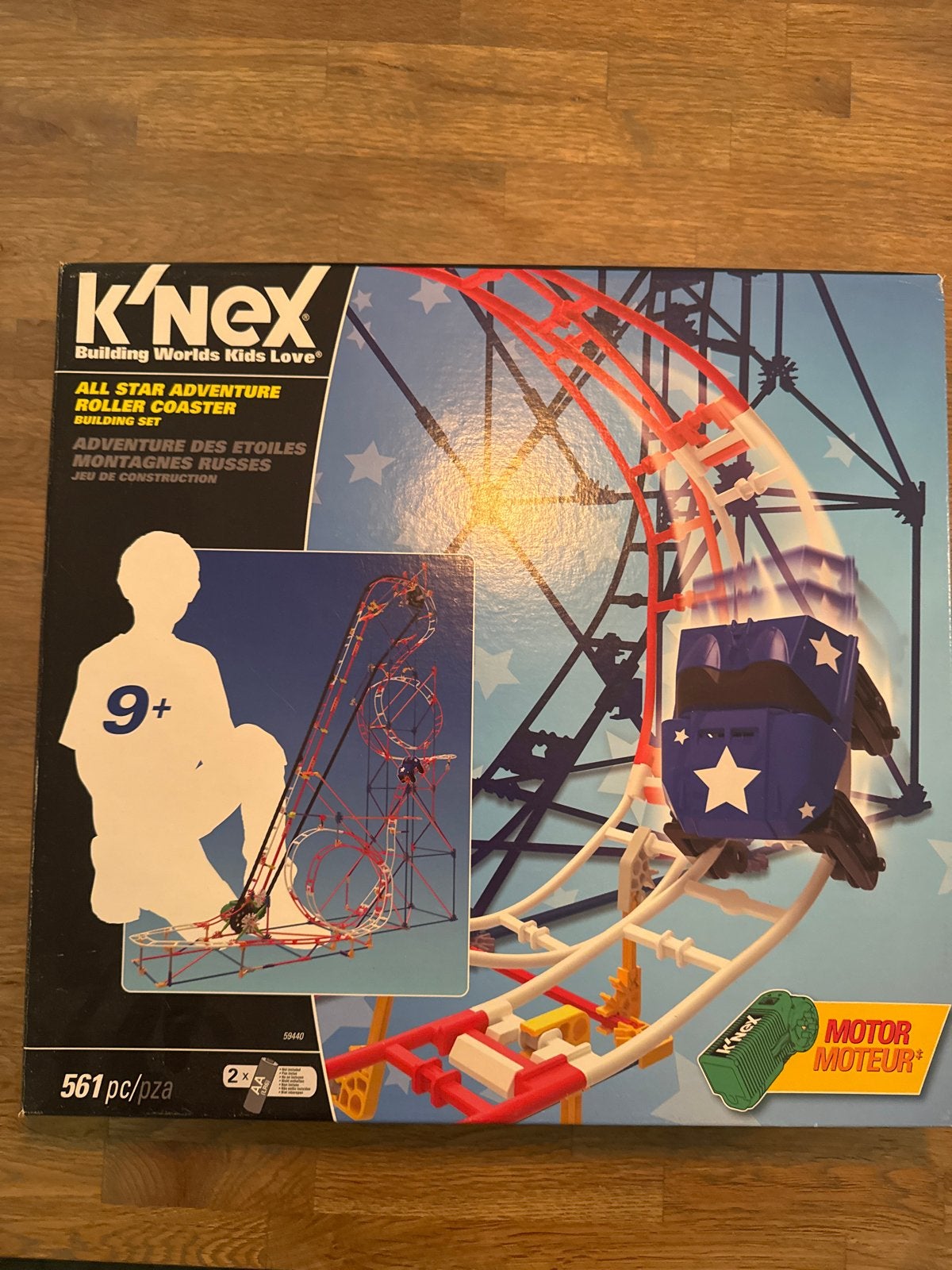 K'nex All Star Adventure Roller Coaster Bouwset, Ophalen of Verzenden, Gebruikt, K'nex