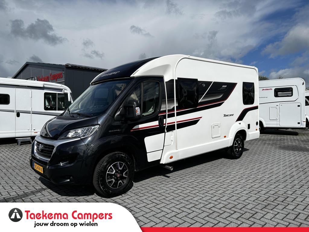 Swift Toscane 640 HB hefbed/vastbed/180pk/2017/top-indeling, Overige merken, Fiat, Bedrijf, 6 tot 7 meter