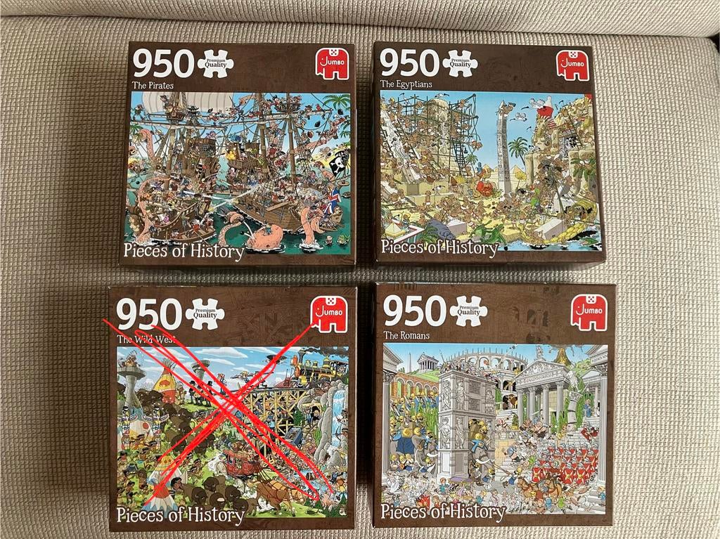 Pieces of history van Rob Derks, Ophalen of Verzenden, 500 t/m 1500 stukjes, Zo goed als nieuw