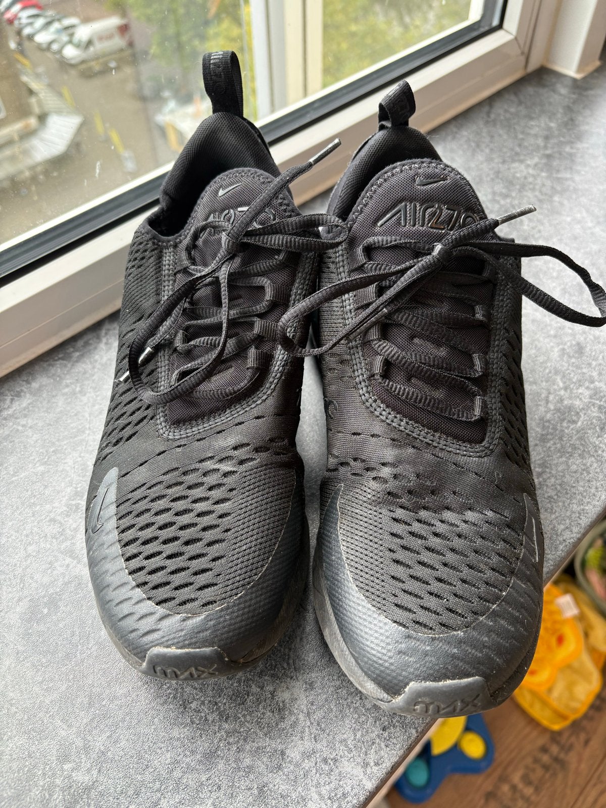 Nike Air Max 270 Zwarte Sneakers Maat 42, Zwart, Ophalen of Verzenden, Sneakers of Gympen, Gedragen