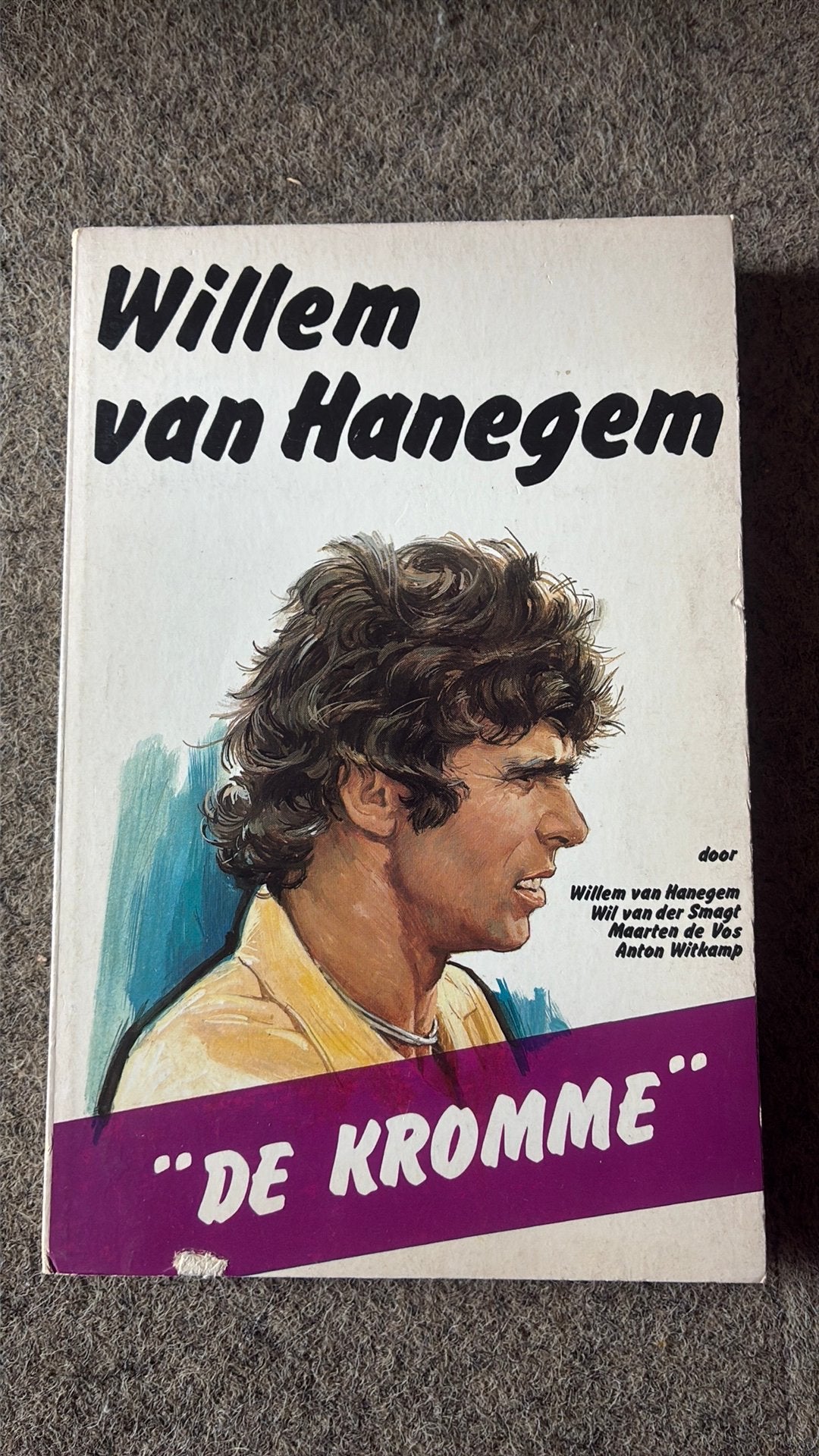 Willem van Hanegem – De Kromme (1978) | Voetbalbiografie, Ophalen of Verzenden, Zo goed als nieuw, Balsport