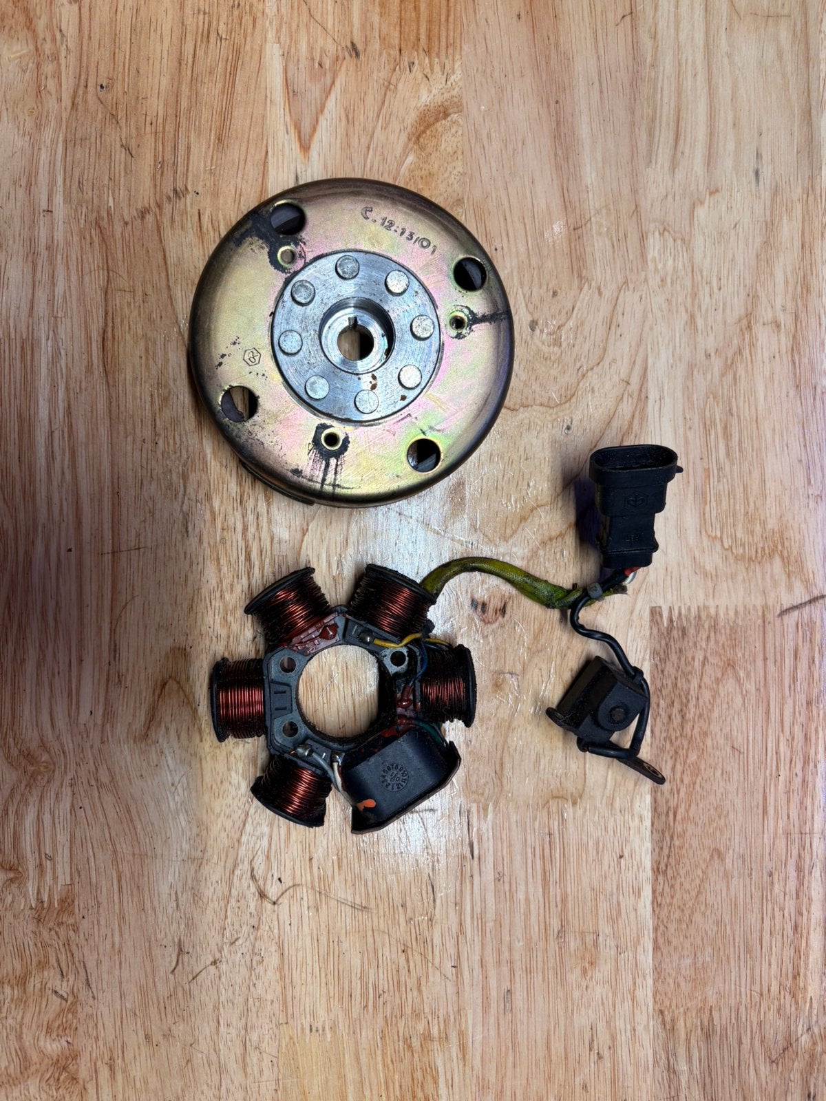 Ontsteking piaggio/gilera 2t, Ophalen of Verzenden, Zo goed als nieuw