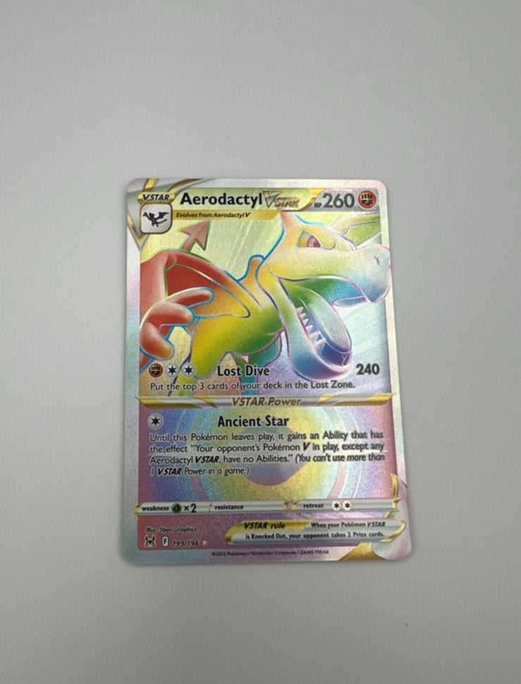 Aerodactyl - 199/196 - Lost Origin, Ophalen of Verzenden, Zo goed als nieuw