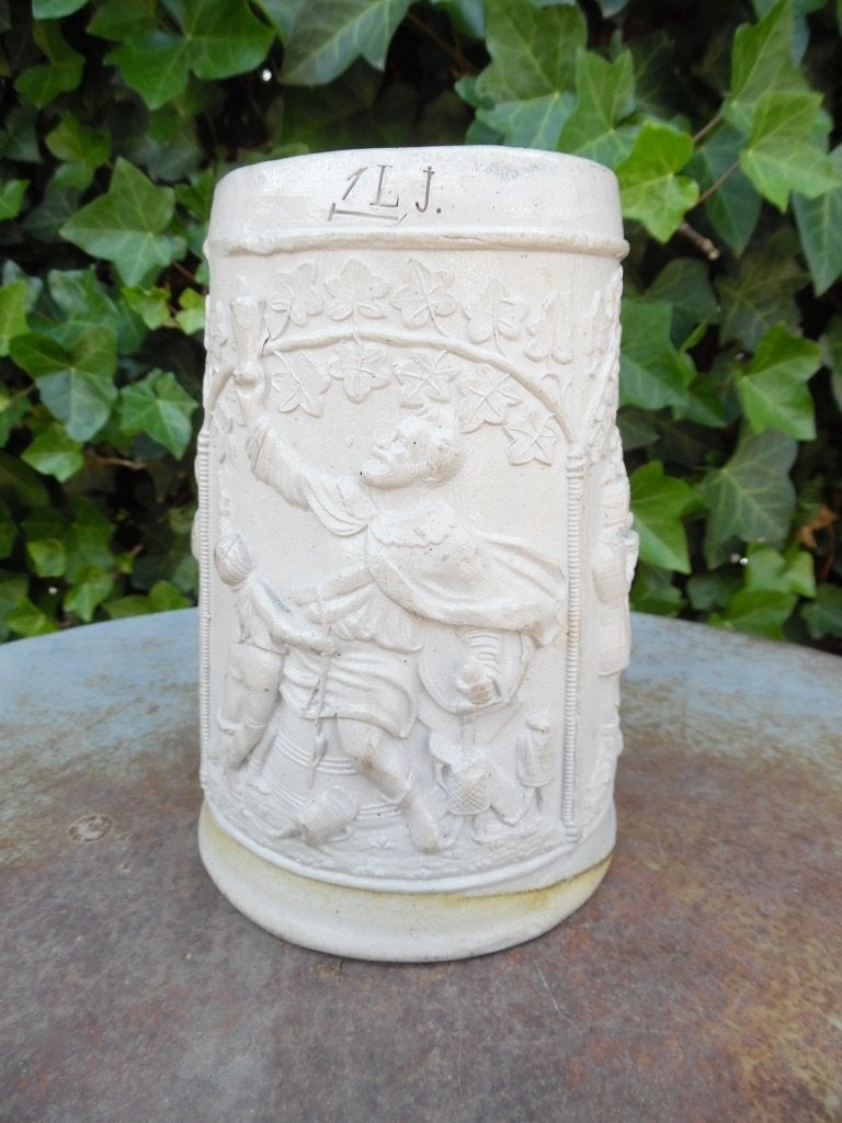 Bierpul bierkruik pul 1 Liter Modelkrug  Westerwald ca.1880, Ophalen