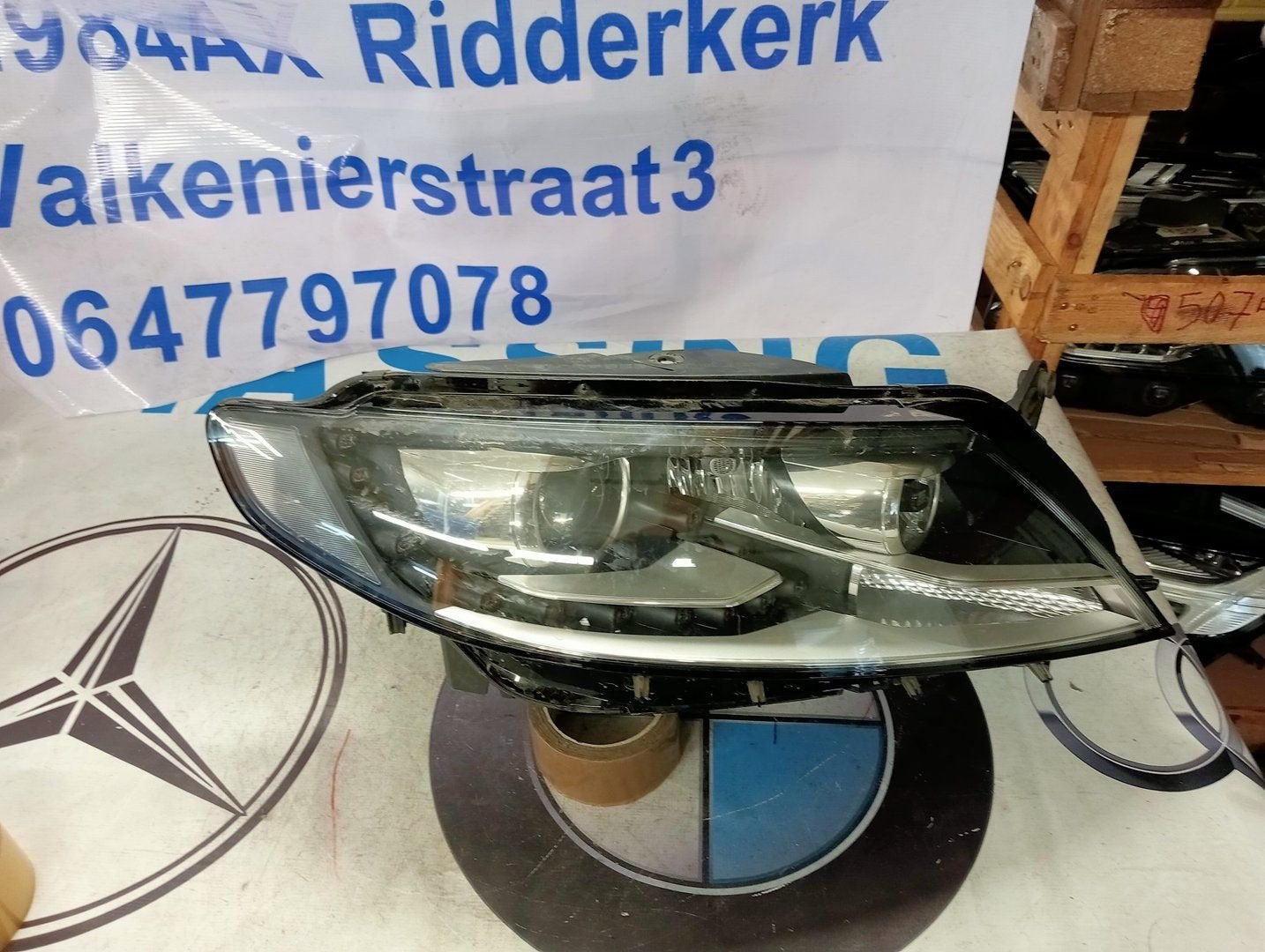 volkswagen Passat CC Xenon LED Koplamp 3C8941752J, Gebruikt, -, Volkswagen, -