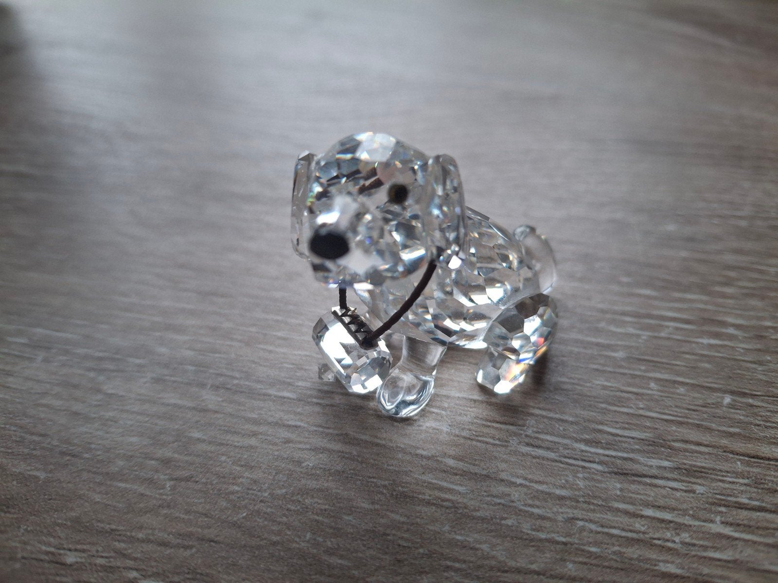 Hondje swarovski, Verzamelen, Swarovski, Ophalen, Gebruikt, Figuurtje