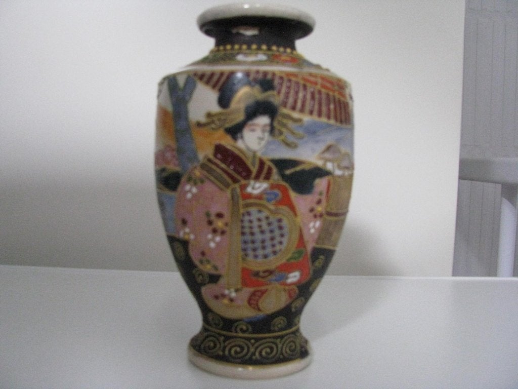 Japanse Satsuma vaas, Antiek en Kunst, Antiek | Vazen, Ophalen of Verzenden