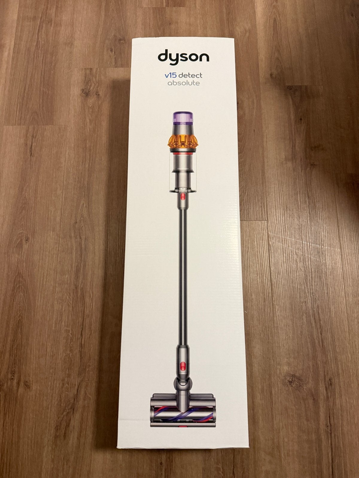 Dyson V15 Detect Absolute steelstofzuiger, Draadloos, Ophalen of Verzenden, Zo goed als nieuw, Dyson