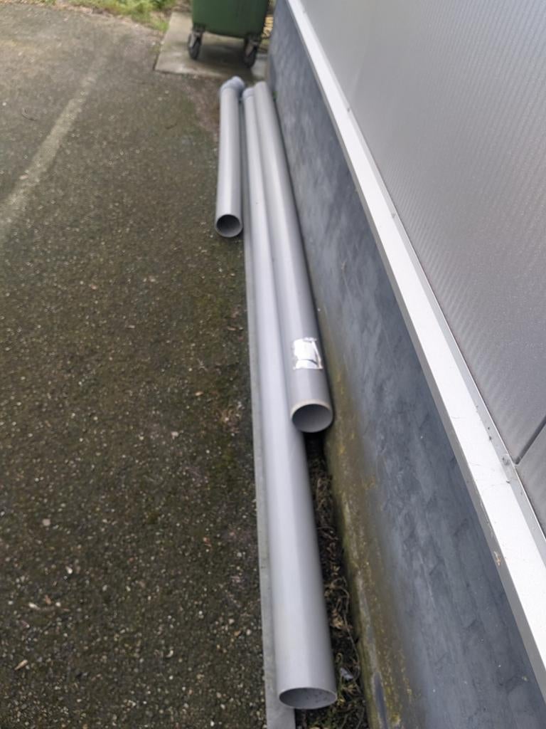 Pvc Afvoer Rioolbuis, Ophalen, Pvc, Minder dan 2 meter, 80 mm of meer