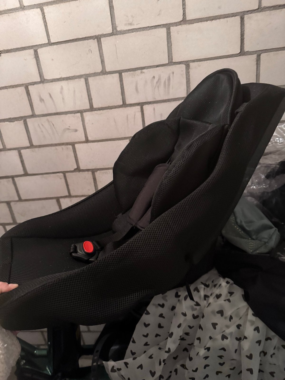 Comfortabel fietszitje voor baby/peuter, Fietsen en Brommers, Ophalen of Verzenden, Gebruikt, 9 t/m 18 kg, Achterzitje