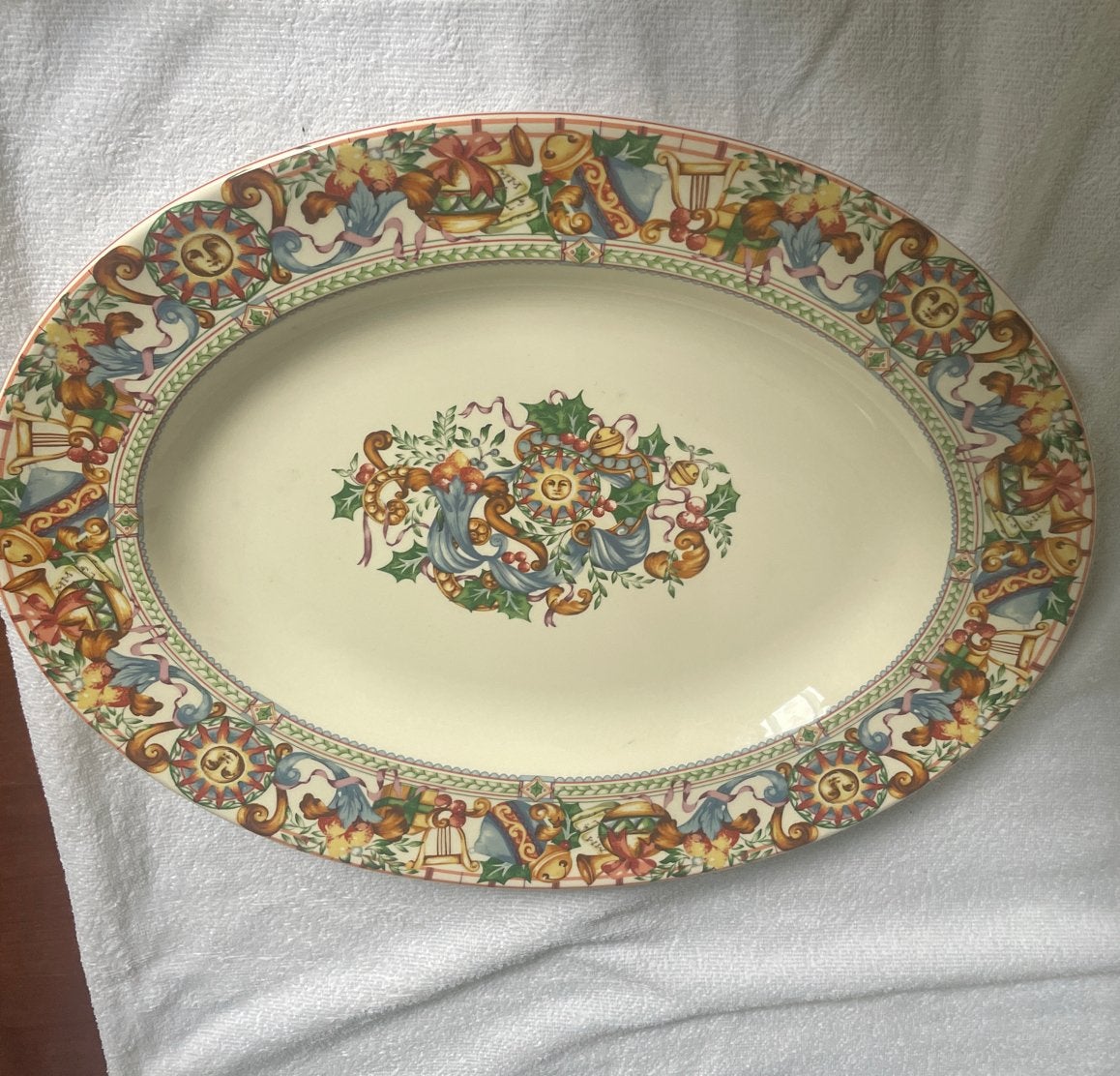 Spode The Christmas Rose serveerschaal, Overige merken, Klassiek, Ophalen of Verzenden, Porselein