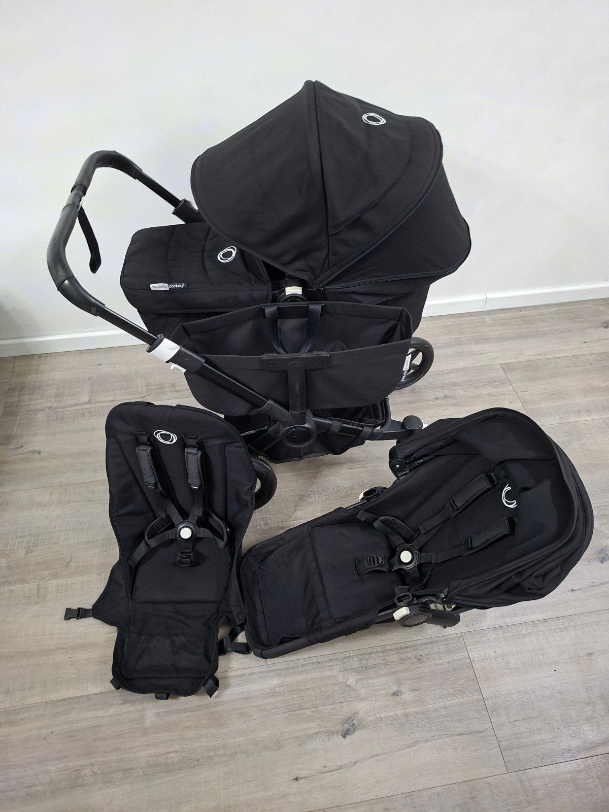 Bugaboo donkey 3 duo kinderwagen zwart kleur, Kinderen en Baby's, Kinderwagens en Combinaties, Ophalen, Bugaboo