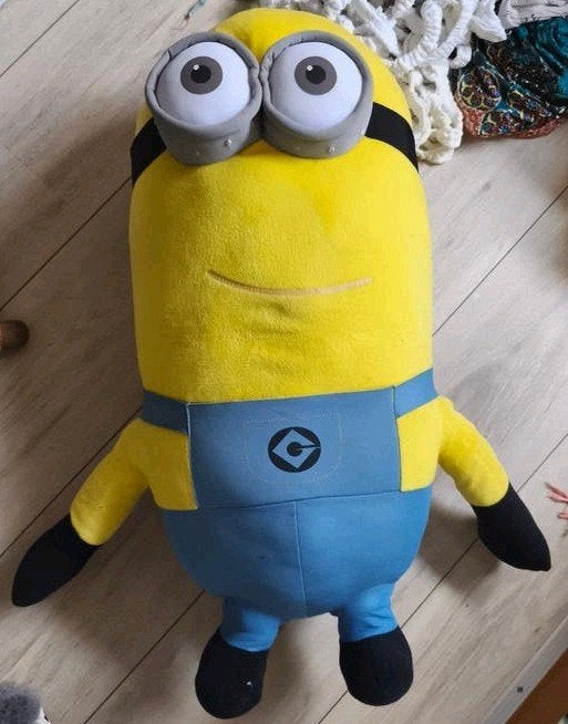 Grote Minion knuffel (life-size, Kevin), Overige karakters, Overige typen, Ophalen of Verzenden, Middelgroot (20 tot 80 cm)