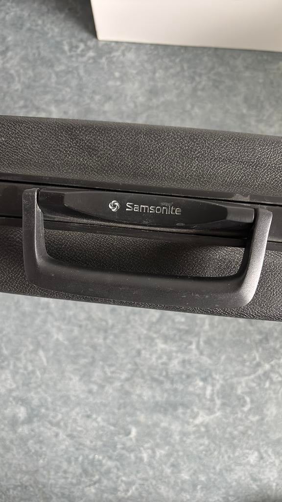 Samsonite akten koffertje, Sieraden, Tassen en Uiterlijk, Koffers, Hard kunststof, Minder dan 50 cm, Ophalen of Verzenden, Zo goed als nieuw