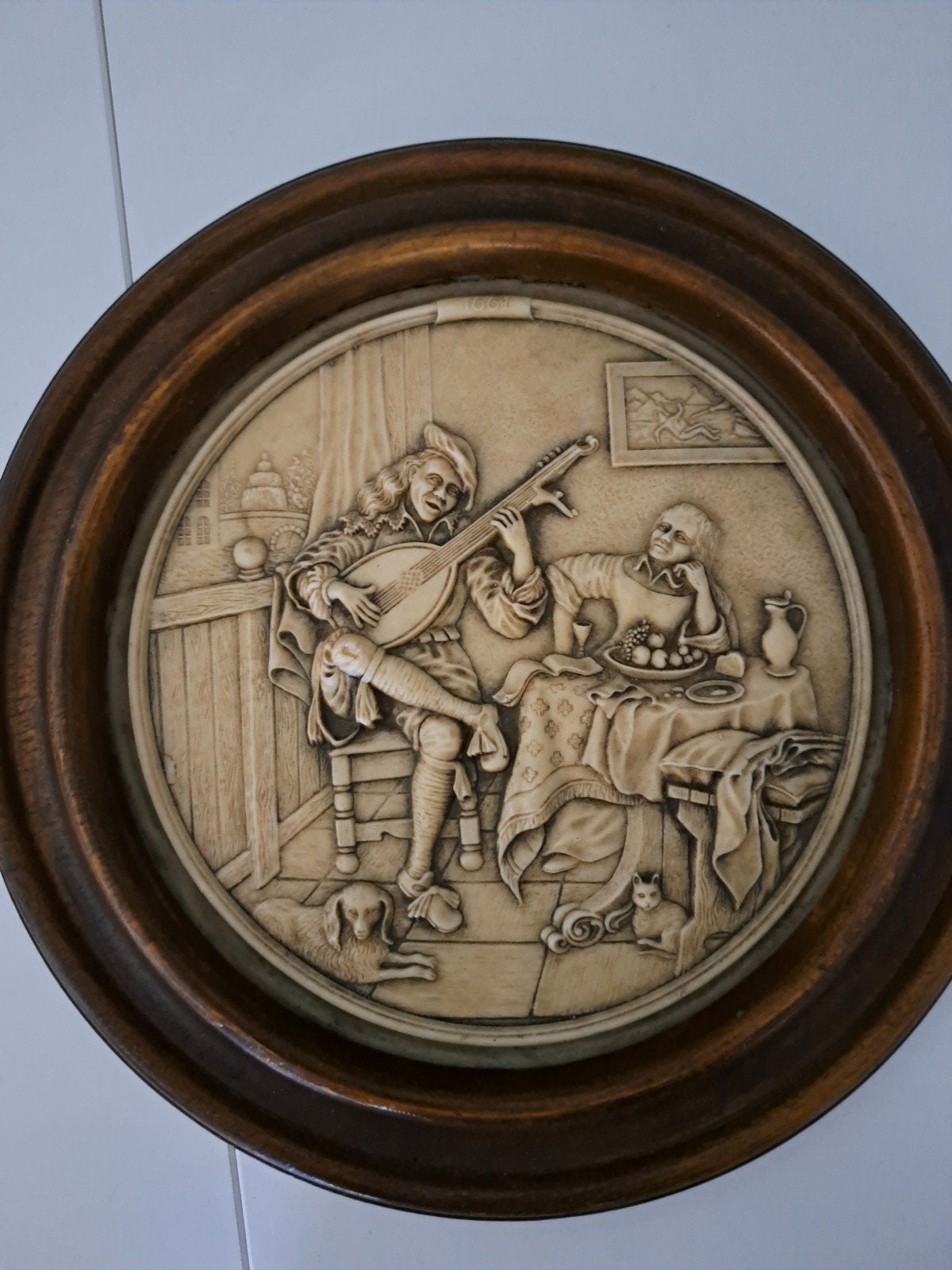 Hollandse Meesters herbergscènes, 2x, Antiek en Kunst, Ophalen
