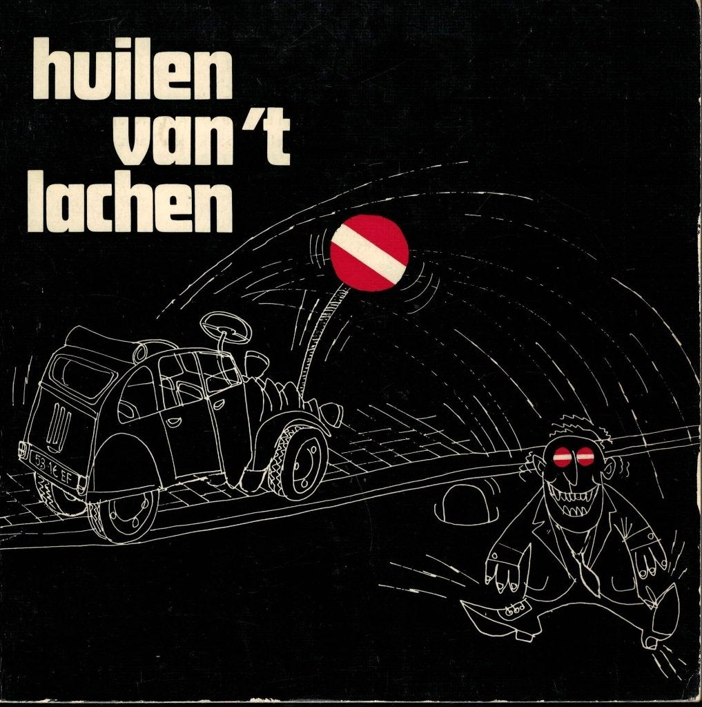 Huilen van 't lachen. Cartoons. Inleiding: Simon Carmiggelt., Boeken, Verzenden, Gelezen