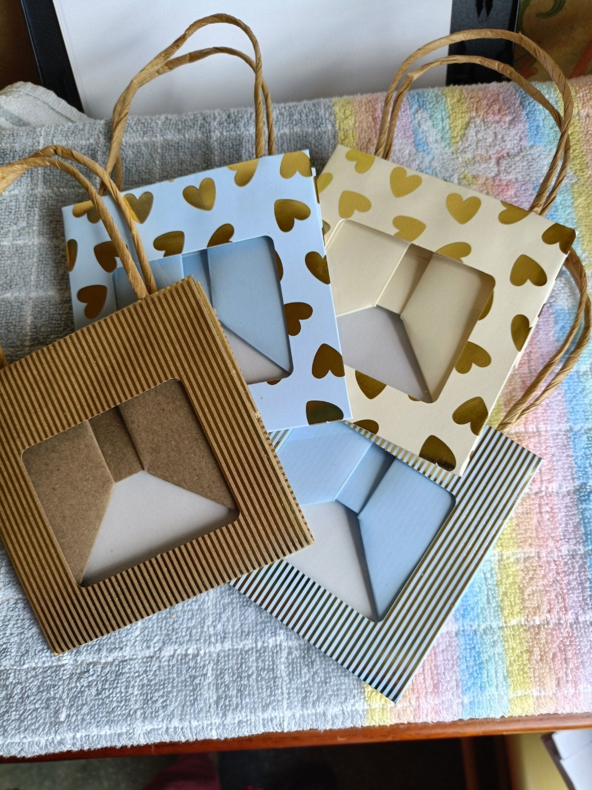 Geschenktasjes, Ophalen of Verzenden, Zo goed als nieuw, Feestartikel, Geboorte of Huwelijk