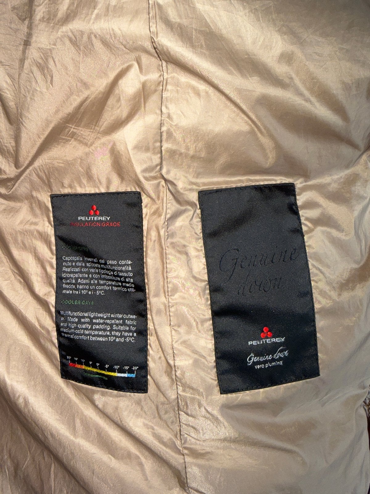 Peuterey parka beige maat L, Ophalen of Verzenden, Gedragen, Maat 42/44 (L), Beige