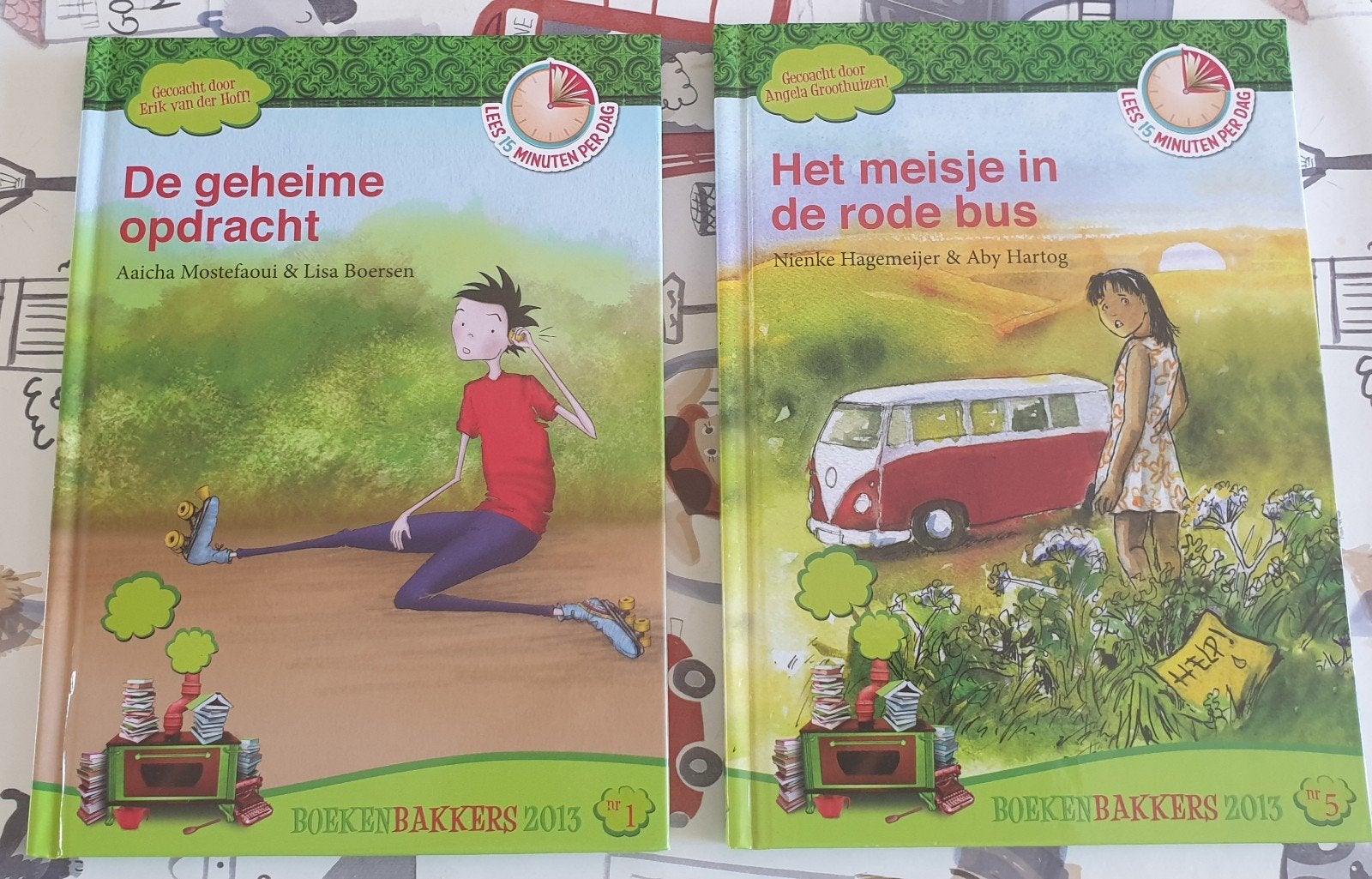 De geheime opdracht & Het meisje in de rode bus., Ophalen of Verzenden, Gelezen, Aaicha Mostefaoui, Lisa Boersen, Nienke Hagemeyer, Aby Hartog
