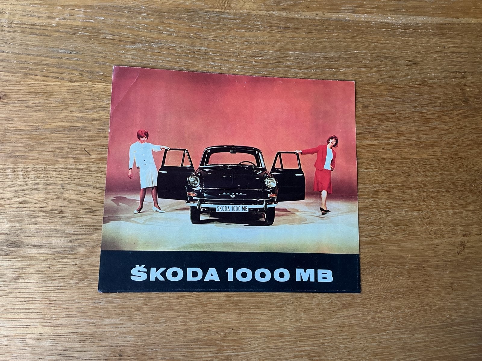 Originele Skoda 1000 MB brochure uit de jaren '60, Ophalen of Verzenden, Zo goed als nieuw, Overige merken